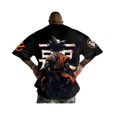 Imagem de Camiseta Masculina Dragon Ball Goku Kakarot De Verão, Manga Curta, Ani