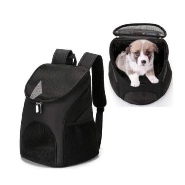 Imagem de Mochila pet bolsa tranporte caes gatos cachorros bag dog mala viagem c