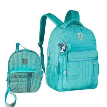 Imagem de Mochila Rebecca Bonbon Costas+ Lancheira Azul Sweet Dreams