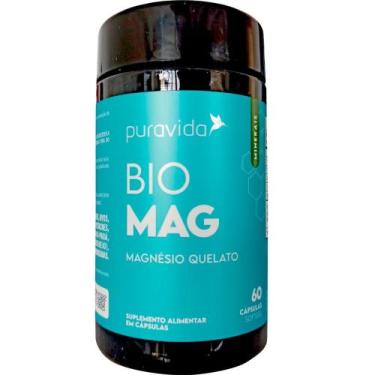 Imagem de Bio Magnésio 60 Cápsulas Puravida