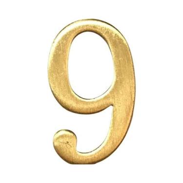 Imagem de Adesivos De Números De Casa 3D Em Latão Autoadesivos Para Hotel, Ender