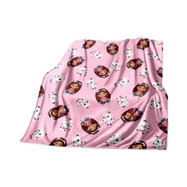 Imagem de Cobertor De Desenho Animado Fofo E Macio Para Casa, Quarto, Cama, Sofá