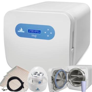 Imagem de Autoclave Cristofoli 12L CD + Mini-incubadora - Cristofóli, Branco, Bi