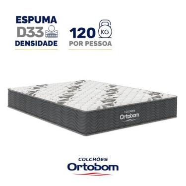 Imagem de Colchao d33 ortobom airtech100 firme ortopedico casal 138x188x18