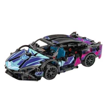 Imagem de Carro de Corrida Esportivo - Bloco de Montar 1614 Peças