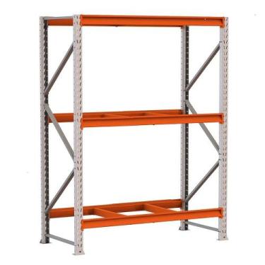 Imagem de Mini Porta Pallet Inicial 2,00x1,80x60cm 3 Níveis Sem Bandeja - Amapá