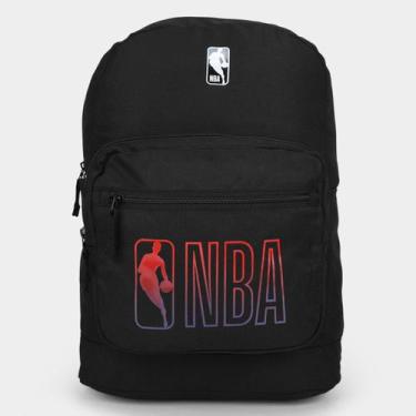 Imagem de Mochila NBA Star Sestini 19 Litros, Preto, Único