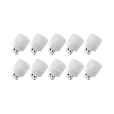 Imagem de Luminária De Mesa LED Mini USB Branco Quente Com Proteção Ocular Para 