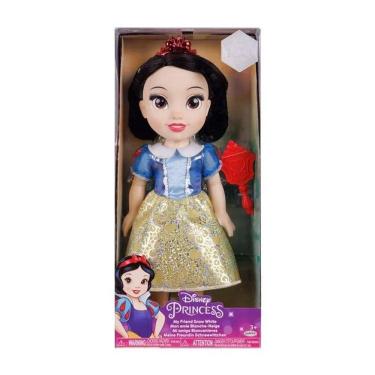 Imagem de Boneca Princesas Disney Articulada Branca Neve 38Cm Multikids