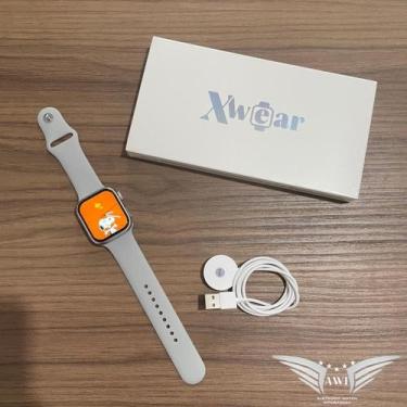 Imagem de Smartwatch Relógio Inteligente XS9 Série 9 Tela HD de 2" 45mm Faz e Re