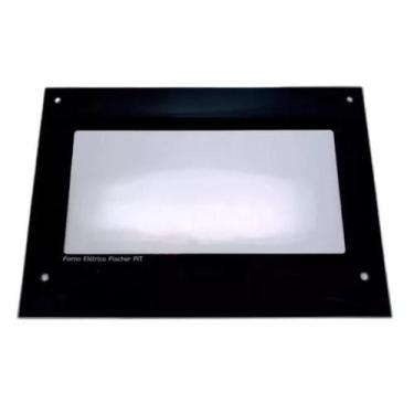 Imagem de Vidro Da Porta Forno Elétrico Fischer Lumem De Embutir 7399