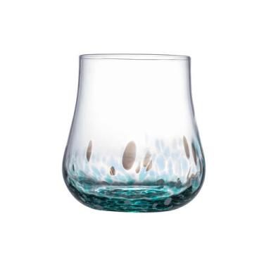 Imagem de Jogo de 2 copos baixo Festa vidroVerde 450ml -Fracalanza, 3 meses por 