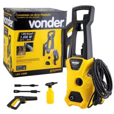 Imagem de Lavadora de Alta Pressão 1,9cv 1400W LAV 1600 Vonder, 220V