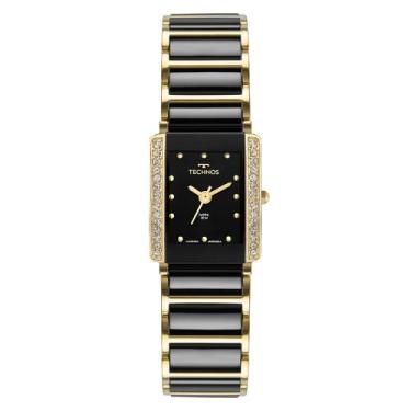 Imagem de Relógio Technos Feminino Cerâmica Dourado - 5Y30XP/1P