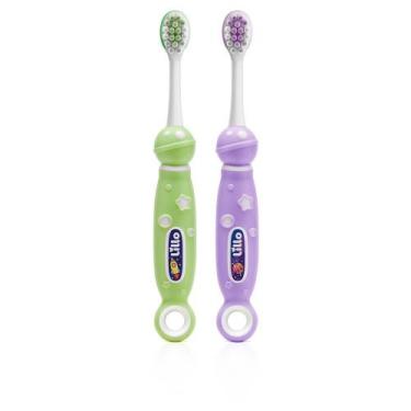 Imagem de Kit Escova Dental Lillo Infantil Macia