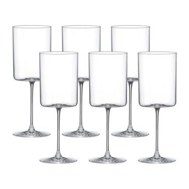 Imagem de Jogo de 6 Taças de Cristal para vinho Oxford Minimal Classic 340ml