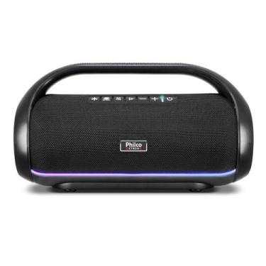 Imagem de Caixa de Som Philco PBS220BT, 220W, Bluetooth, Flash Light, Bateria 14
