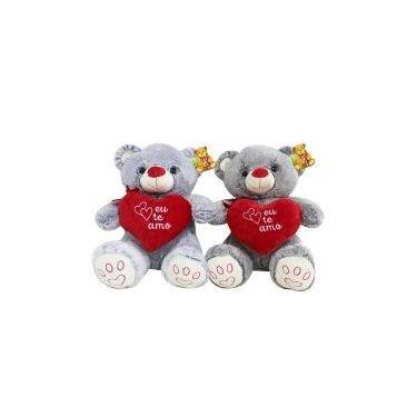 Imagem de Pelucia urso coracao eu te amo fg9019 - FIZZY