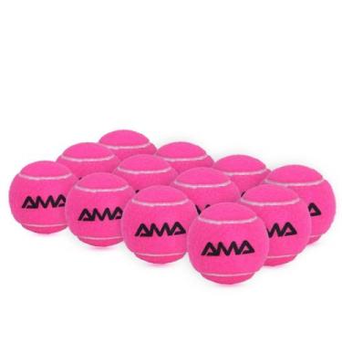 Imagem de Bola De Beach Tennis Ama Pink - Pack Com 12 Bolas - Ama Sport
