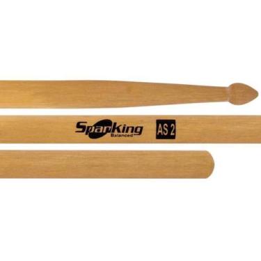 Imagem de Baqueta Spanking Linha Drums Corp AS2 para Caixa Marcial (111673) Marc