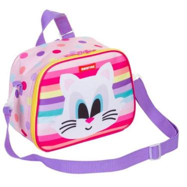 Imagem de Lancheira Térmica Kids X Cats 2 Gatinha Original Sestini