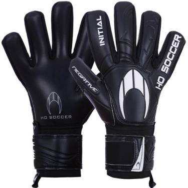 Imagem de Luva Goleiro Ho Soccer Profissional Initial, Preto, 8