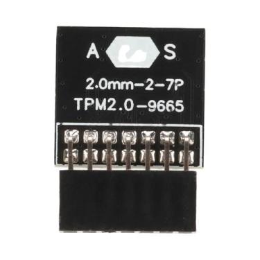 Imagem de Módulo TPM 2.0 De 14 Pinos 2x7P Para Placa Adicional Compatível Com AS