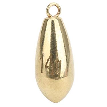 Imagem de Pesos de pesca, conjunto de chumbadores de pesca fácil de instalar liga de cobre para ferramenta de pesca para amantes da pesca(14g)
