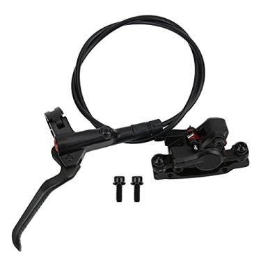 Imagem de Keenso Conjunto de alavancas de freio a disco, conjunto de alavancas de freio a disco de óleo único para bicicleta de montanha para roda dianteira direita 800