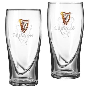 Imagem de Conjunto de Copos para Cerveja Guinness 560 ml – 2 Peças 