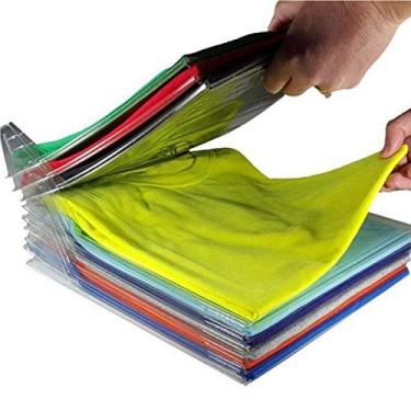 Imagem de ShopTopOne Organizador de Camisetas 10 Camadas Plástico
