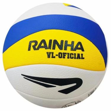 Imagem de Bola De Vôlei Rainha Vl Oficial - Branco / Amarela