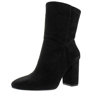 Imagem de Jessica Simpson Bota feminina Kaelin de camurça com salto médio, Preto, 7