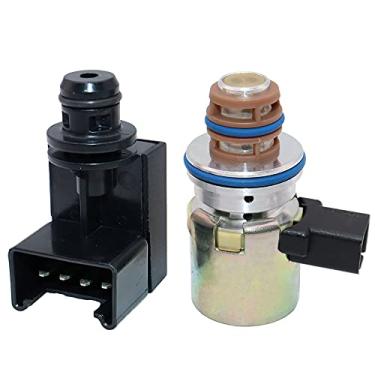 Imagem de KEJSTED Kit Solenoide de Pressão de Transmissão 4617210 56028196AD e Solenoide de Pressão do Governador 42RE 44RE 47RE 48RE A518 A618 Compatível com Dodge Dakota Durango Ram 1500 2500 3500 Jeep Grand Cherokee