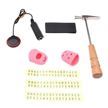 Imagem de Menolana Kalimba Thumb Piano Tuning Tool+Protetores de ponta de dedo + Adesivo de nota+Pickup