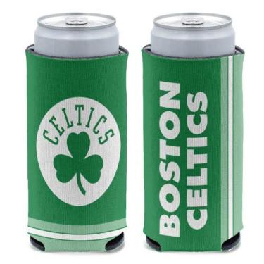 Imagem de WinCraft NBA Boston Celtics Slim Can Cooler, cores do time, tamanho único