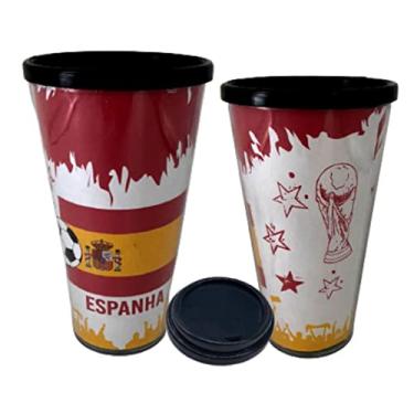 Imagem de Copo Térmico Espanha Copa Do Mundo 480ml
