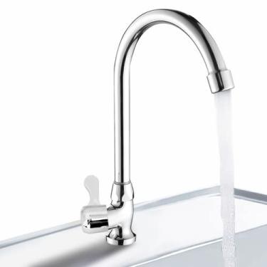 Imagem de Torneira 1/4 De Volta Lavatório Banheiro Mesa Com Arejador Econômico