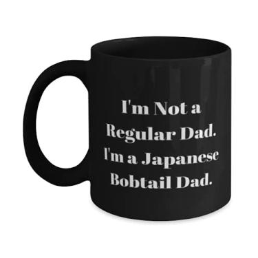 Imagem de Caneca I'm Not a Regular Dad. I'm a Japanese Bobtail Dad. Caneca de 325 ml, copo de gato japonês Bobtail, presente reutilizável para gato japonês Bobtail