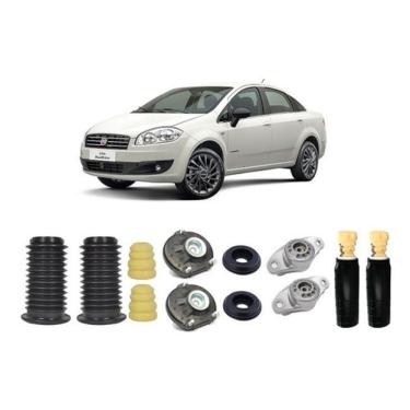 Imagem de 4 Kit Amortecedor Dianteiro Traseiro Linea 2014 2015 2016