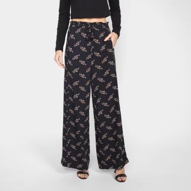 Imagem de Calça Pantalona Animale Cobras Feminina-Feminino