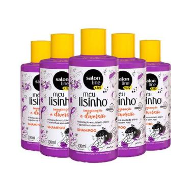 Imagem de Shampoo Kids Meu Lisinho Salon Line Com Salada De Frutas Sem Sal 300ml