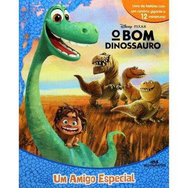 Imagem de Um Amigo Especial - O Bom Dinossauro - Inclui 12 Miniaturas
