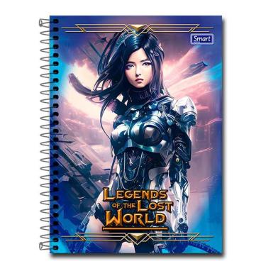 Imagem de Caderno Universitário CD LEGENDS 15MT 240fl - SMART