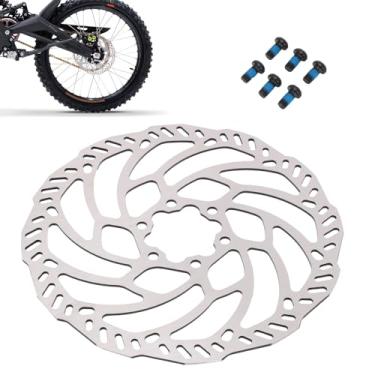 Imagem de IUVWISN Disco de freio traseiro de motocicleta de aço inoxidável para bicicleta suja elétrica Surron Sur Ron Light Bee X/S Segway X260 X160