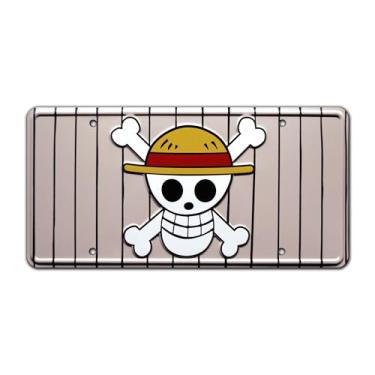 Imagem de Celebrity Machines | Uma peça | The Going Merry | Placa de toucador, alumínio estampado, etiqueta decorativa de metal, resistente à corrosão, placa de novidade de qualidade, decoração de parede