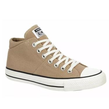 Imagem de Converse Tênis unissex Chuck Taylor All Star Malden Street - Estilo com fecho de cadarço - Fumaça do motor/Preto Marrom, Branco bronzeado, 40 BR