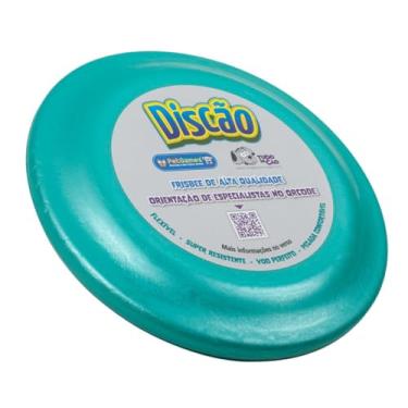 Imagem de Pet Games Brinquedo Disco Voador Frisbee Durável E Macio De Atividades Ao Ar Livre E Treinamento Para Cães- Discão Verde