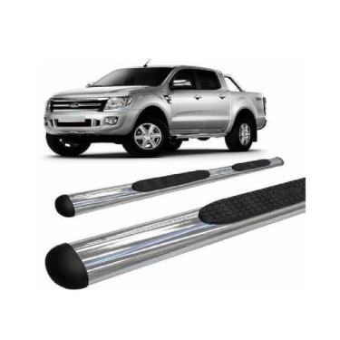 Imagem de Kit Estribo Ranger 13 A 18 Oblongo E Santo Antonio Cromado - HOZZ