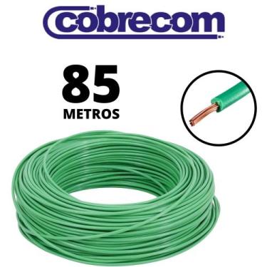 Imagem de Cabo 4,0mm De Energia Verde Circuito De Eletrica  85 Metros - cobrecom